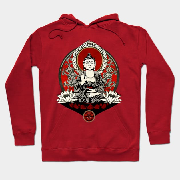 Siddhartha Buddha Hoodie by GAz